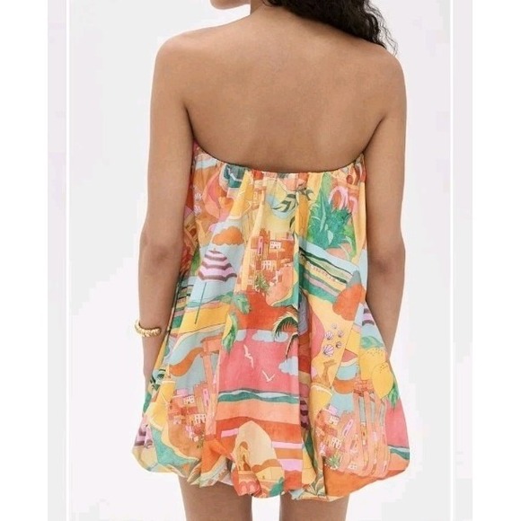 Show Me Your Mumu Beverly Bubble Dress Postcards From Italia Size M NWT $168 - Picture 8 of 9